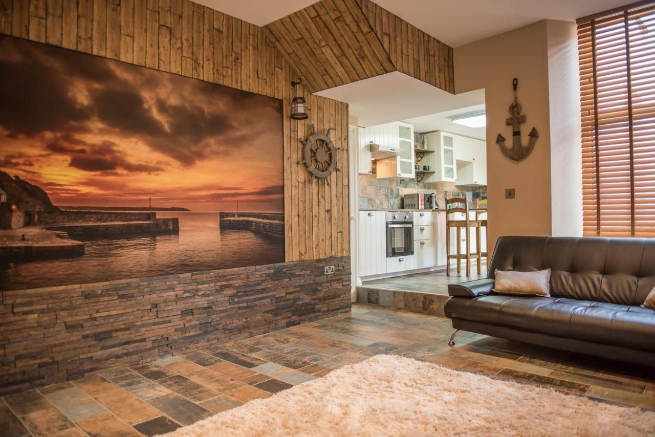 Deluxe Rustic Charlestown Themed Apartment St Austell Kültér fotó